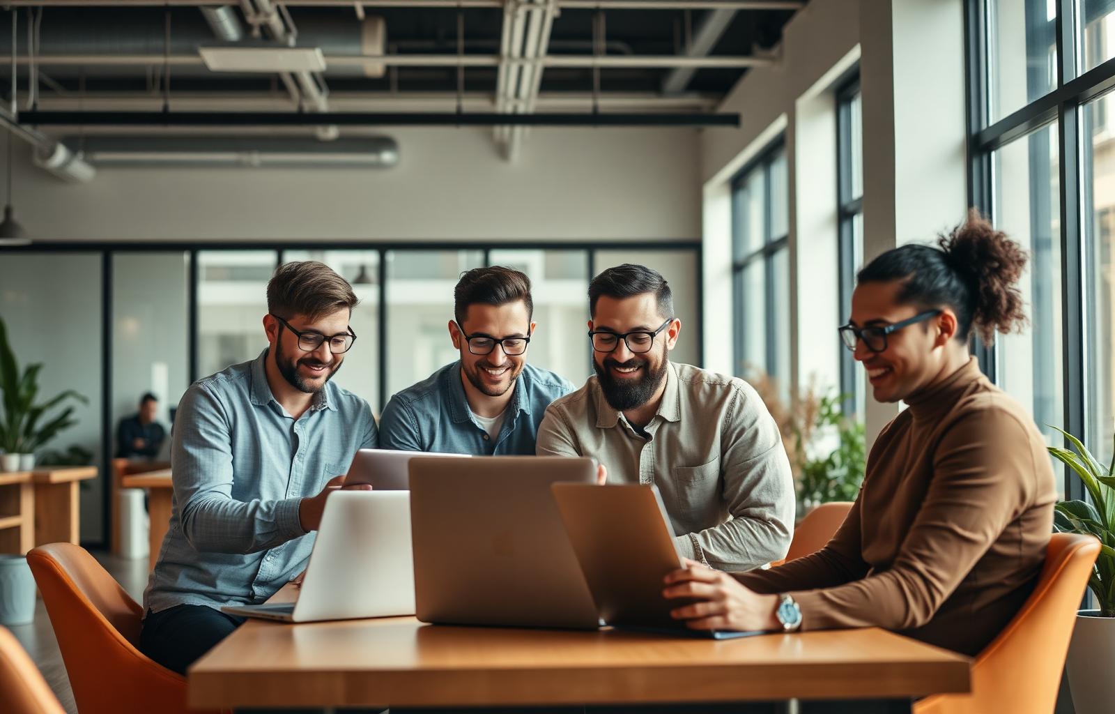 Professionals learning AI together